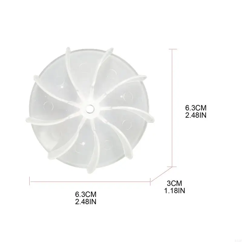 F92F 10pcs Dricher Dricher Motor Fan Leaf Leaf Hotel Fan Blade Fan Motor Accessories Fan Fan