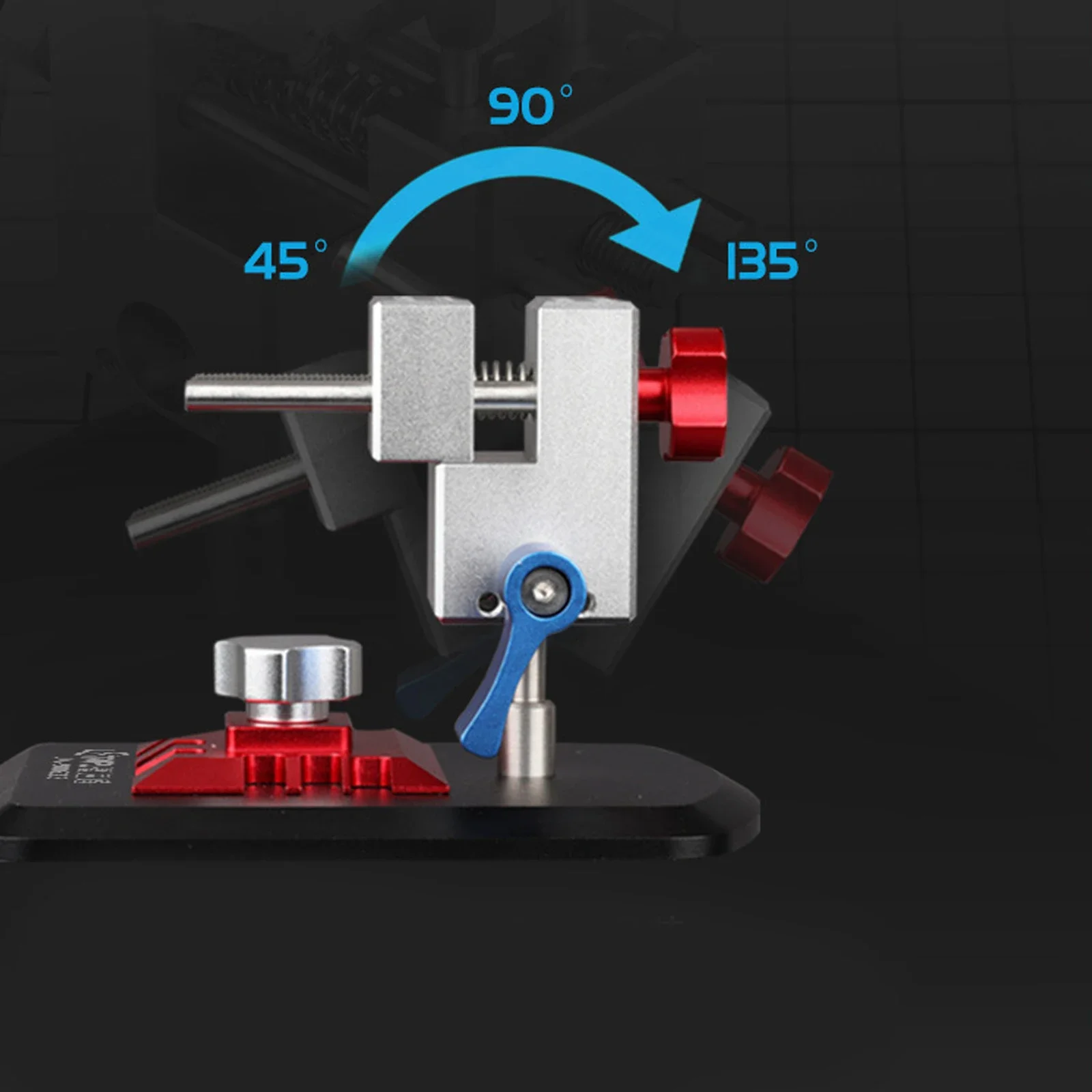 Imagem -05 - Universal Tool Clamp para Model Building Suporte de Ferramentas Vise Hobby Model Making Tools Dispositivo Elétrico Giratório Antiderrapante Faça Você Mesmo 360 ° em 1