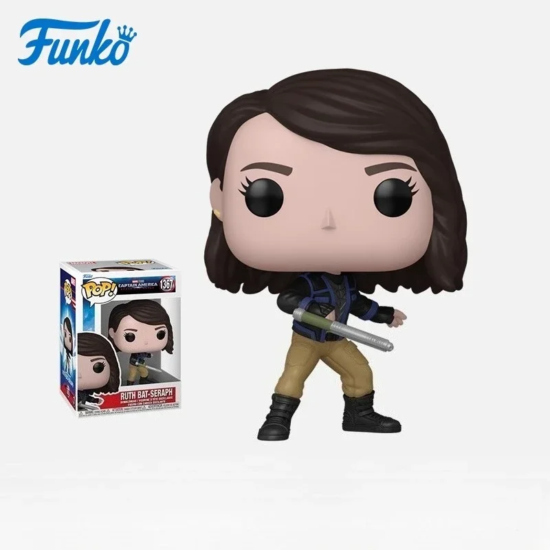 In Stock FUNKO POP Original Co Branded Marvel Captain America 4 Falcon Wilson Articulated Models for Collection Holiday Gifts - Image 7