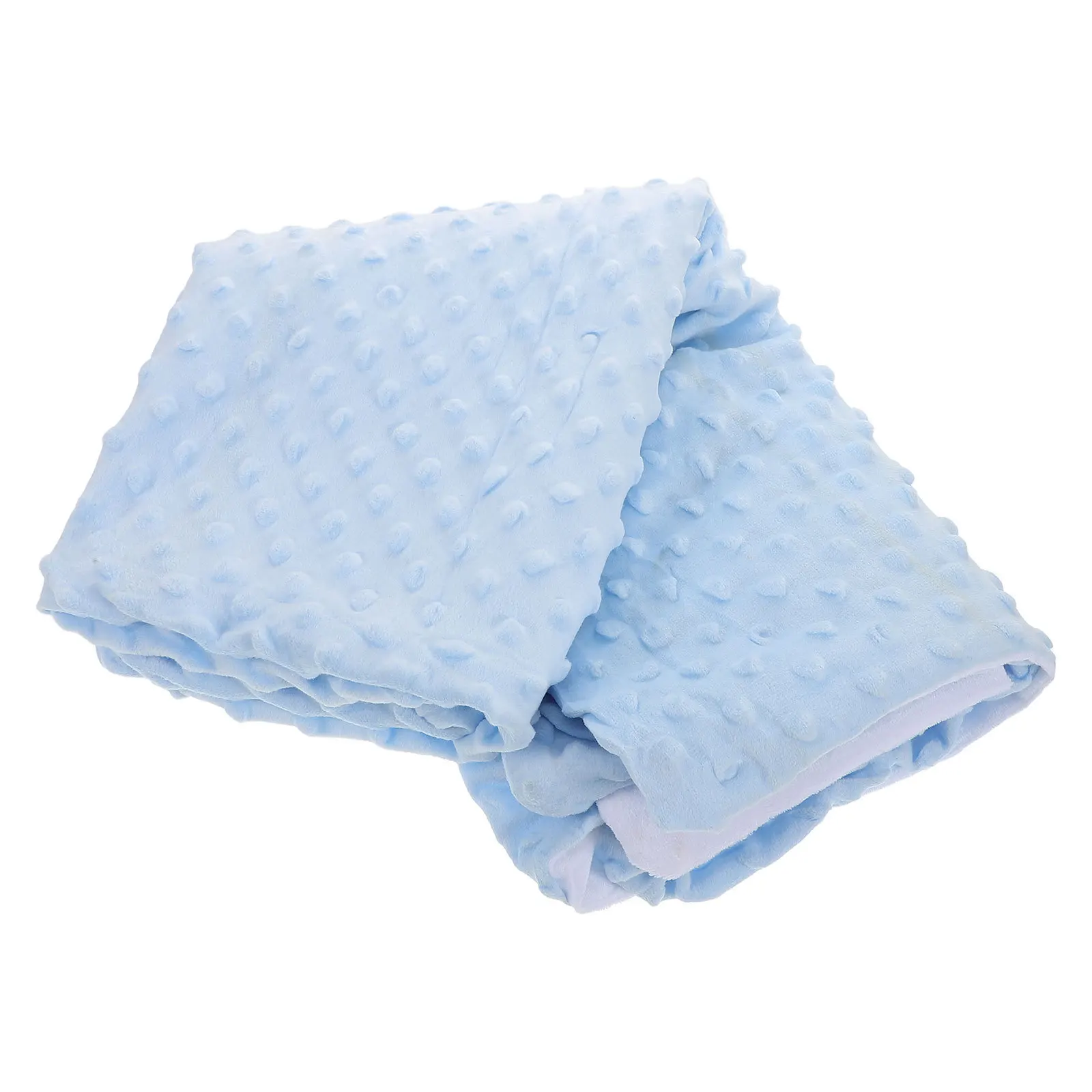 

Baby Massage Blanket Double Layer Soft Thermal Sublimation Newborn Toddler Crib Swaddle Soothing Unisex Baby Blanket