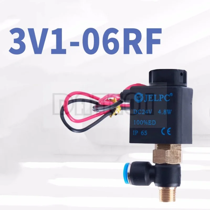 

Pneumatic Solenoid Valve 3V1-06RF 2 Position 3 Way 24v Threaded Joint Dc12v 24v Ac220v Junction Box