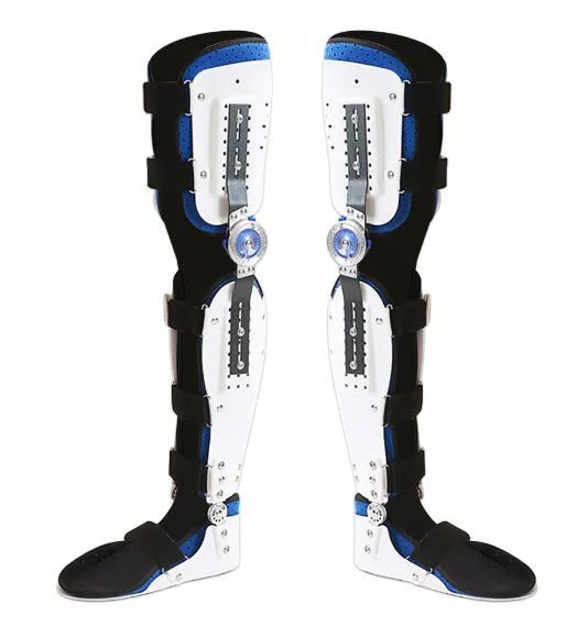 immobilizer brace for lower limb fractures, adjustable knee rehabilitation assistive device