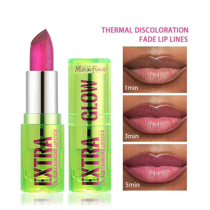 Jelly Color Changing Moisturizing Lip Balm Temperature Color Changing Non-fading Waterproof Lasting Lipstick