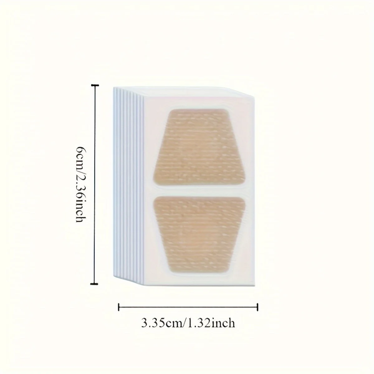 مجموعة أظافر القدم 100/200 قطعة مجموعة رقعة غير مرئية للعناية بالأظافر الغارزة للاستخدام اليومي معالجة إصلاح لاصق طبي بسيط