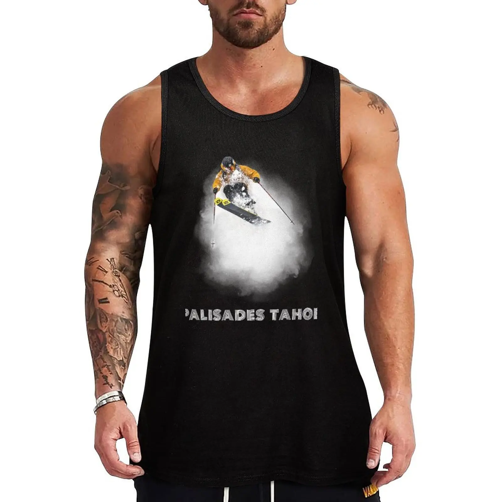 

Palisades Tahoe Tank Top muscular man gym Men's tops