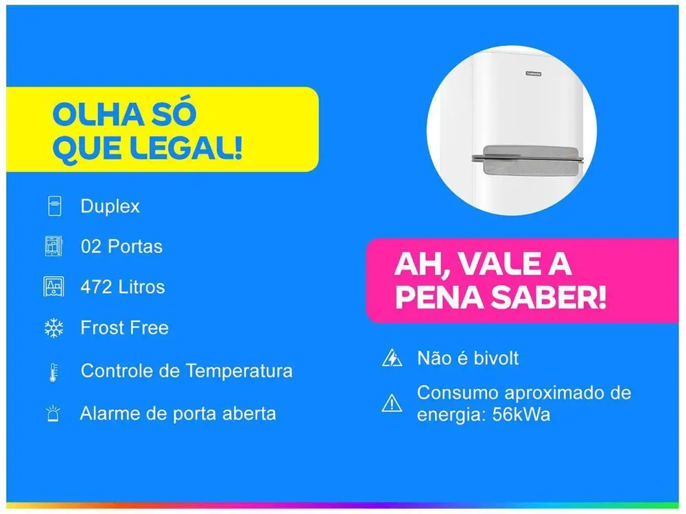 مبرد ثلاجة كونتيننتال خالي من الصقيع