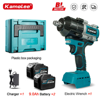 【2100N.m】Kamolee Electric Impact Wrench 2100 N.m High Torque 1/2 Inch Compatible With 18V Makita Battery