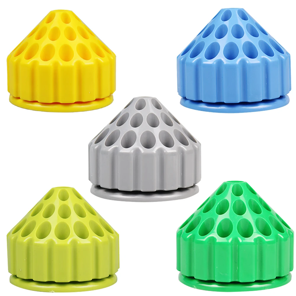 360° Rotating Tool Organizer, Multifunctional 35Hole Drill Bit，Grinding , Engraving, Sanding, Polishing Tool Storage Box
