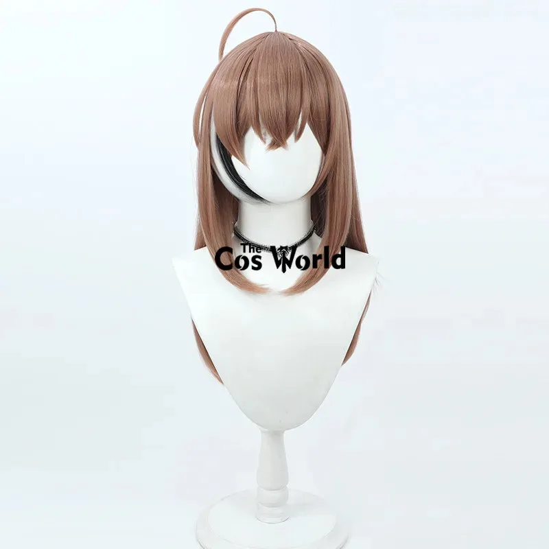 الظاهري YouTuber VTuber Hololive Nanashi Mumei أنيمي تأثيري الباروكات الألياف مقاومة للحرارة الشعر الاصطناعية + غطاء شعر مستعار