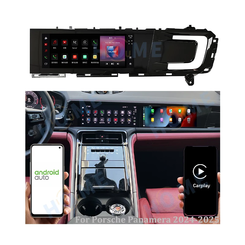 

CarPlay 11 Inch Passenger Multimedia Entertainment Video Player for Porsche Panamera 2024-2025 Android 13 Co-pilot Touch Screen