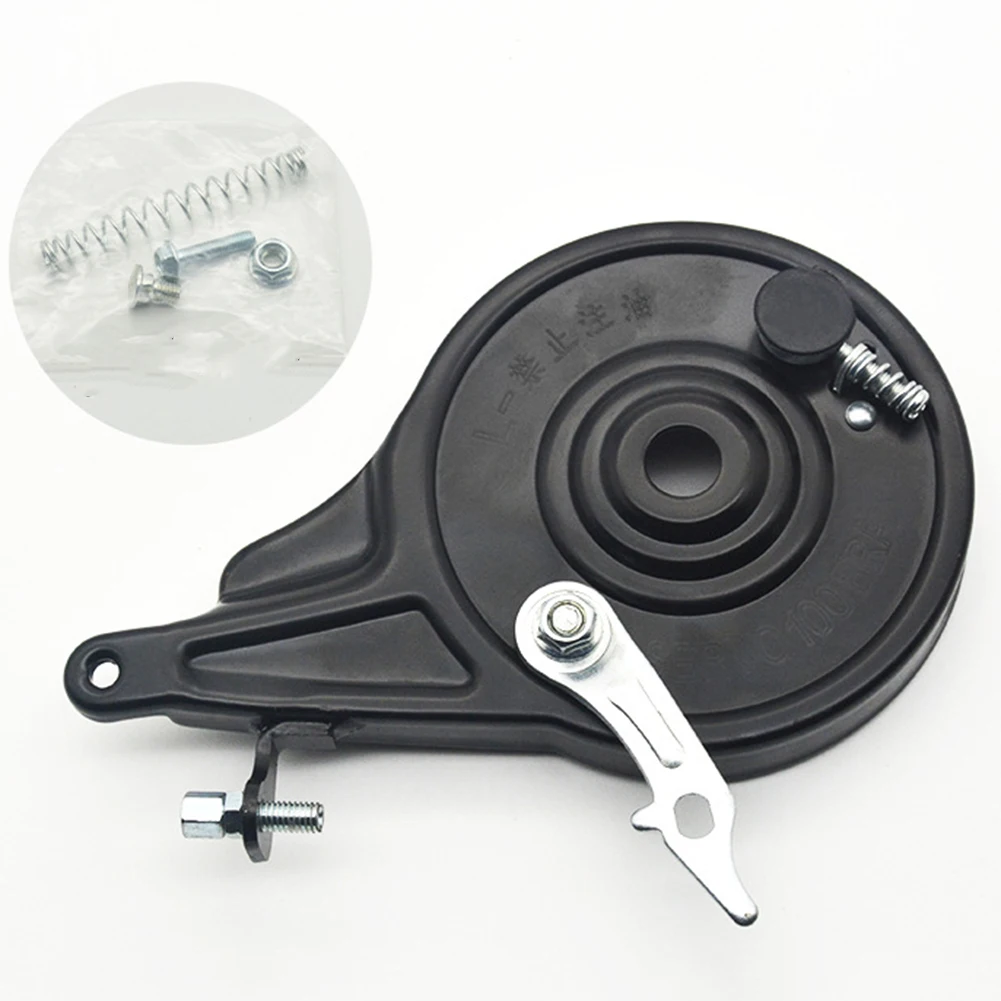 

Rear Brake Assembly for Bicycle and Ebike with Lock and Noiseless Anti Lock Design Featuring 90MM and 100MM Model Compatibility