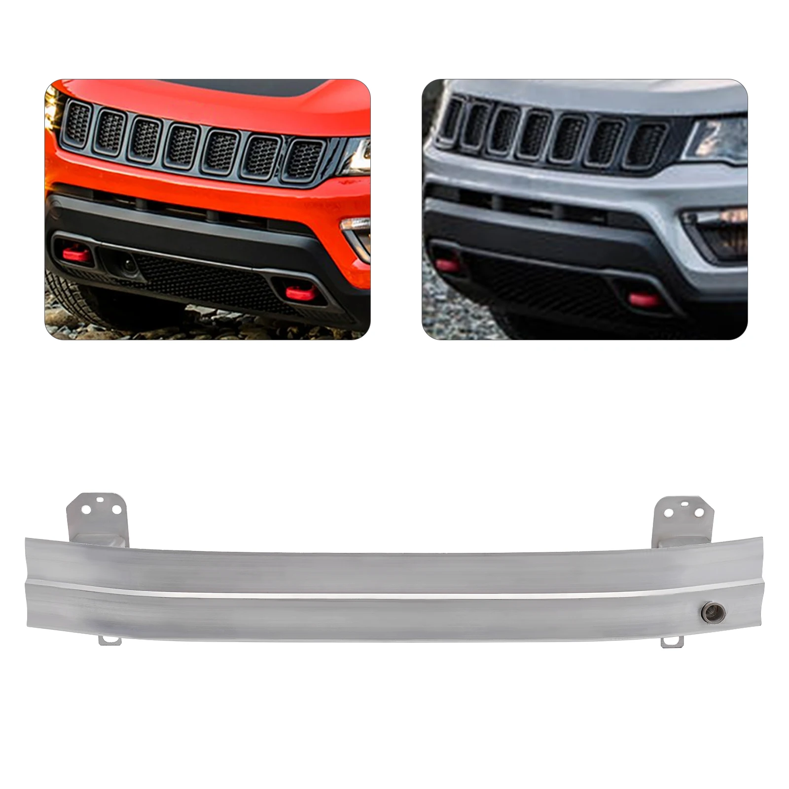 Bumper Reinforcement Front Bumper Reinforcement Front Bumper Reinforcement for Jeep Compass Renegade 2017-2021 68243667AA