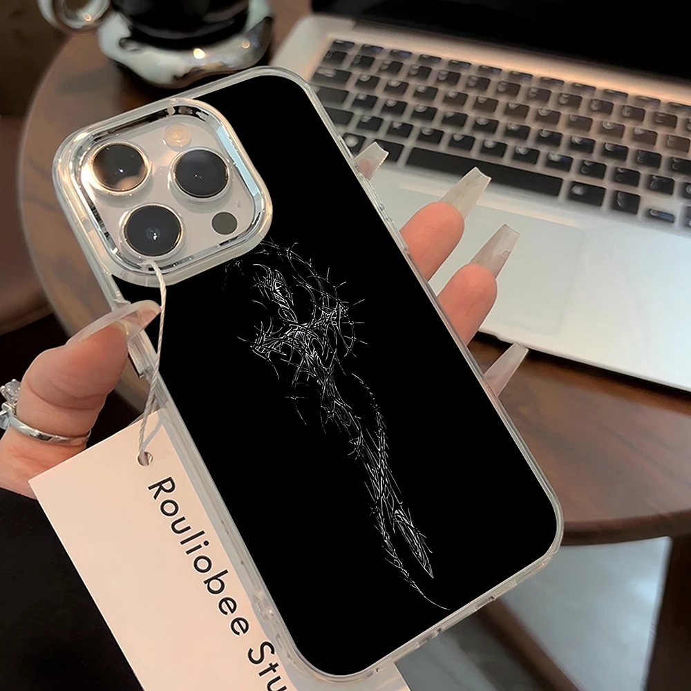 Gothic Cyber Sigil Cross Phone Case for Samsung Galaxy A56 A36 A26 A06 A55 A35 A16 A06 A54 A34 A25 A24 A15 A14 A73 A53 A33 4G 5G - view 4