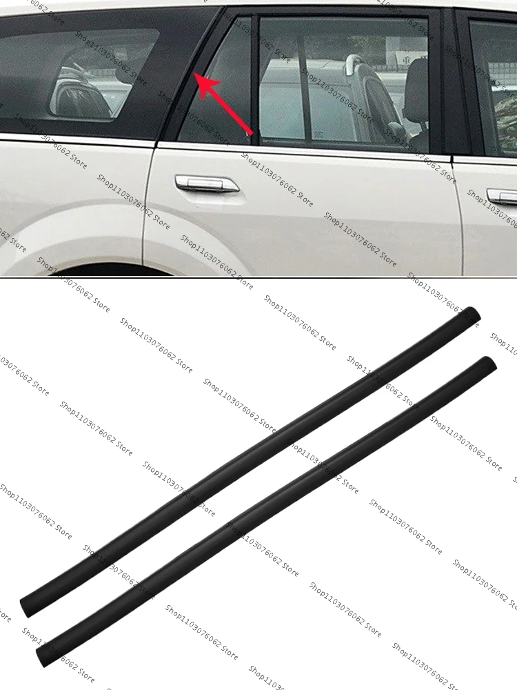 

Для Great Wall Haval H3 H5 2023 2024, резиновая уплотнительная лента для заднего двери, окна, резиновая лента