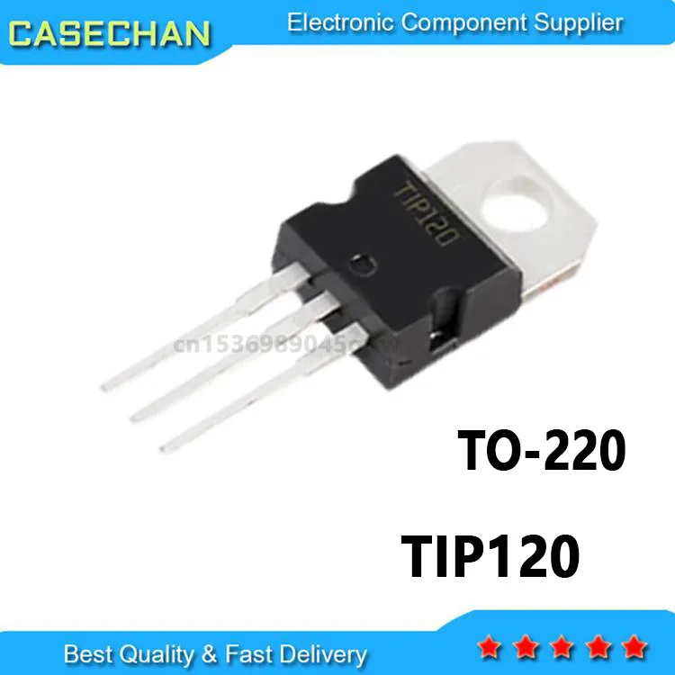 10PCS New and Original TIP121 TIP122 TIP127 TIP120 TO-220