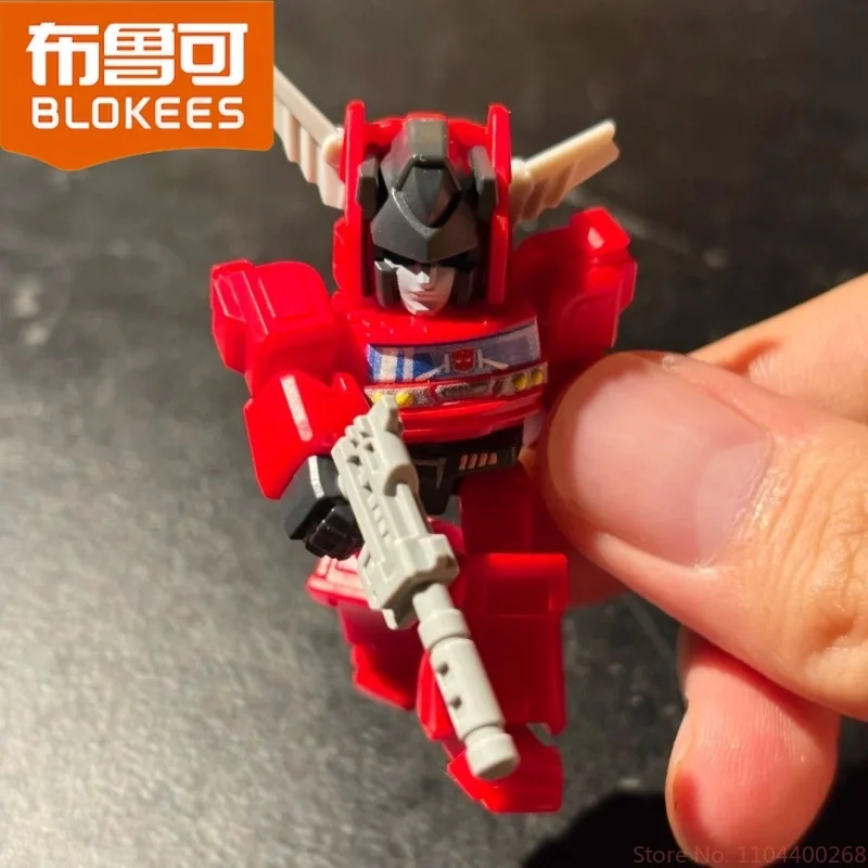 Blokees Transformers Defender Series Starry Edition V2 Optimus Prime Megatron Starscream Bumblebee Assembly Building Toy Gift - view 5