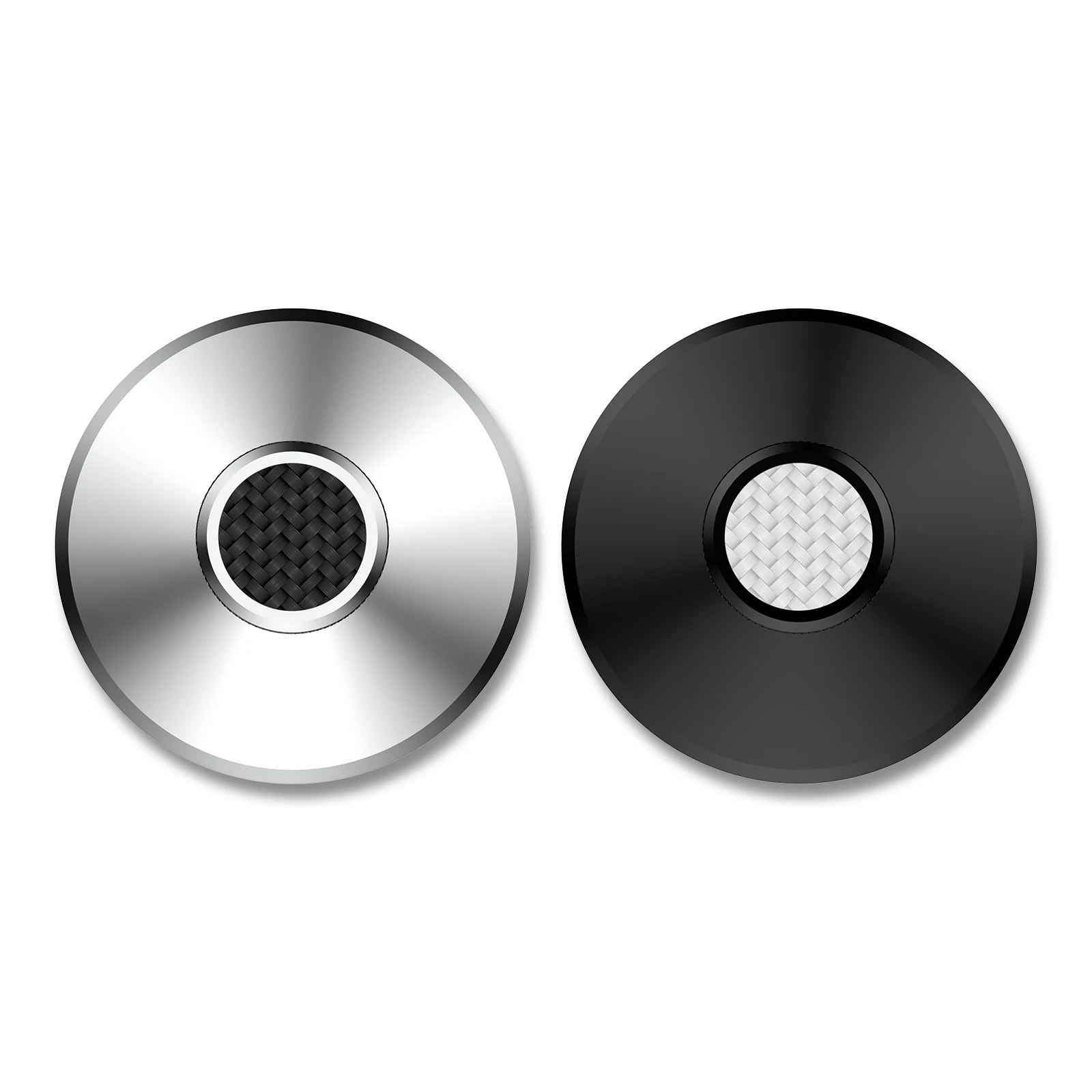 1 stücke Audiocrast 130S carbon faser aluminium legierung LP Vinyl Plattenspieler Metall Disc Stabilisator Rekord Gewicht/Klemme HiFi