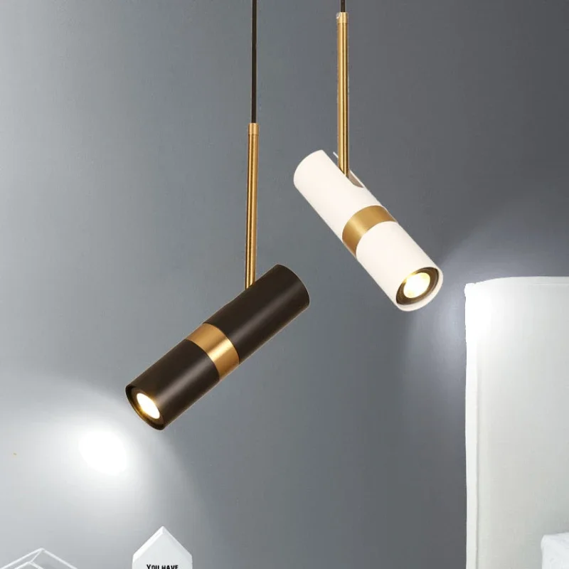 

Minimalist Modern Led Pendant Light 3w 6w Spotlight Bedside Chandeliers Hanging Lamp For Bedroom Living room Indoor Pendant Lamp