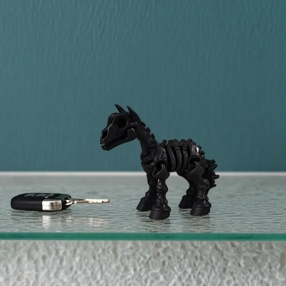 3d Printed Figurine 3d Printed Skeleton Horse 3d Printed Horse Skeleton Figurines Articulated Movable Joints Ornaments for Home