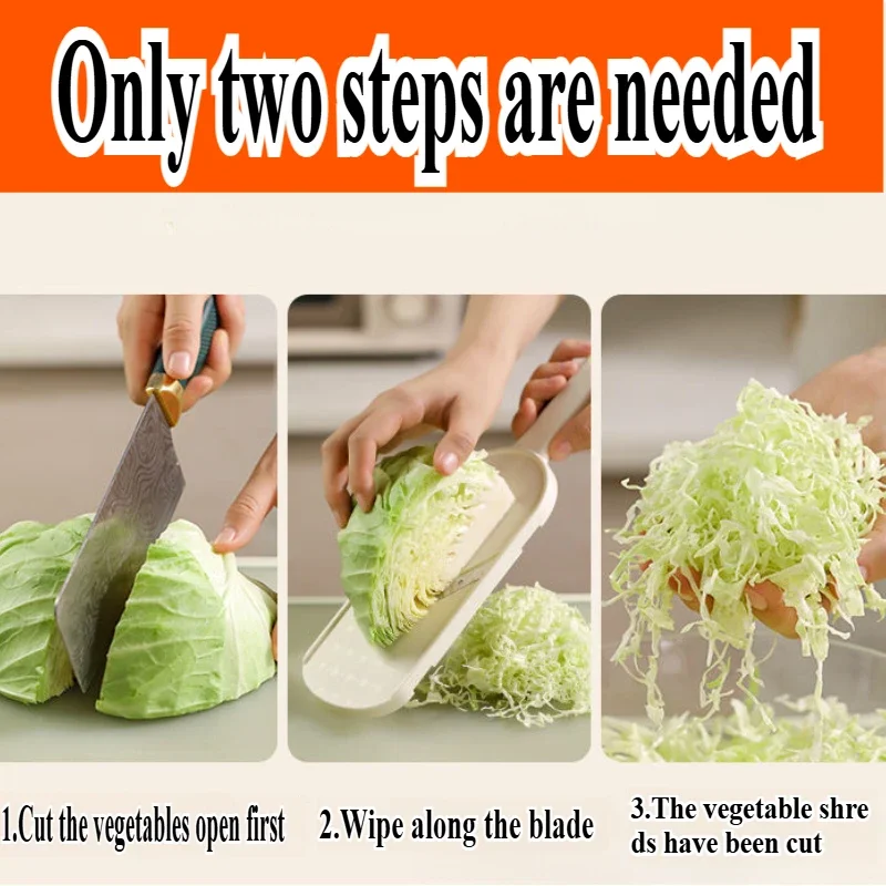 Cabbage Slicer Vegetable Cutter Cabbage Grater Salad Potato Slicer Melon Carrot Cucumber Shredder Home Kitchen Gadgets