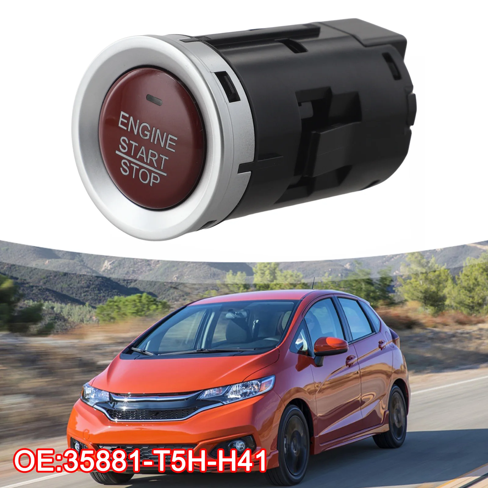Aftermarket Replacement Ignition Start Switch for Honda For Fit (1 5L) For Fits Years 2015 2018 OE Code 35881 T5H H41