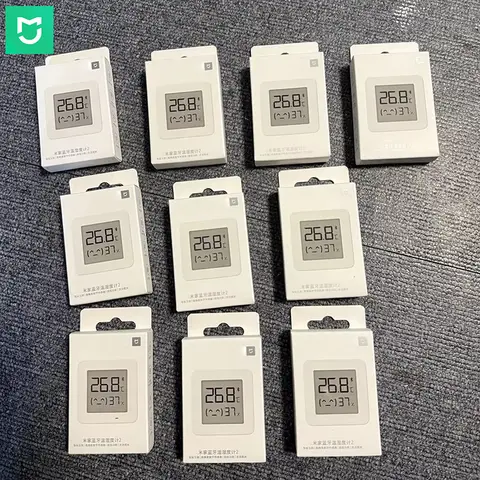 New MIJIA Smart Bluetooth Thermometer 2 Wireless Humidity Sensor Electric Digital Hygrometer Thermometer Work For Xiaomi APP