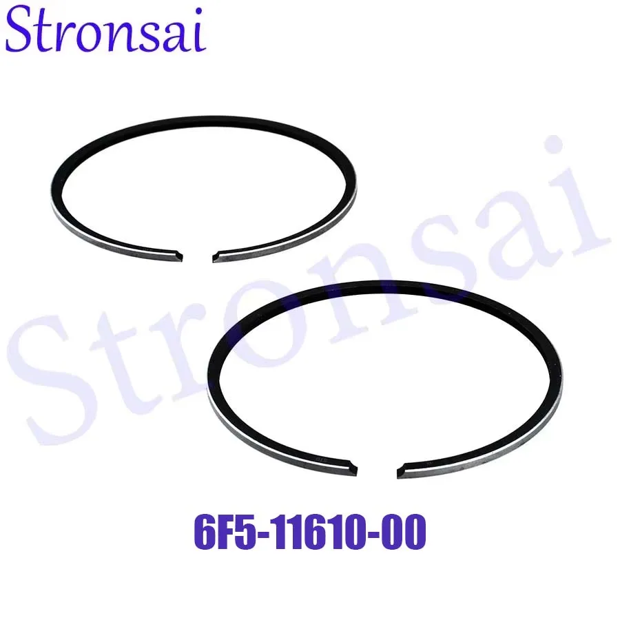 

6F5-11610-00 Набор поршневых колец STD 78 мм для подвесного мотора Amaha, 2-тактный E40GMH 40GWH 6F5-11610, детали лодочного двигателя