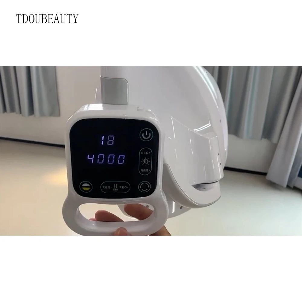TDOUBEAUTY 70000Lux Dental Lamp with 12 Bulbs for Oral Treatment Dentistry Surgical Plastic Surgery Oral Light