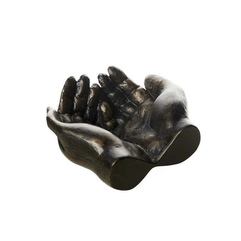 

Sales office model room creative hand ball metal ornament modern simple living room home decoration artwork