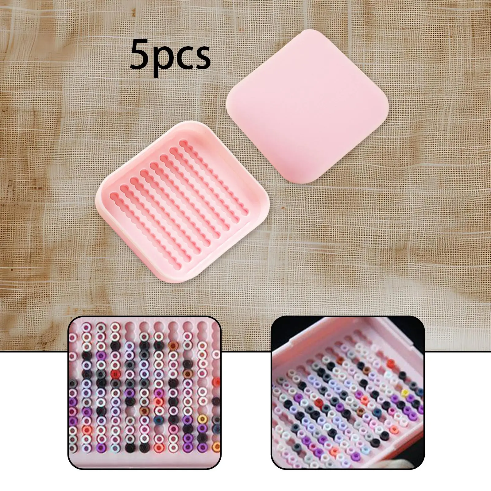 5x 2.6mm Fuse Beads Picking Tray Time Saving for Crafting Projects Efficient