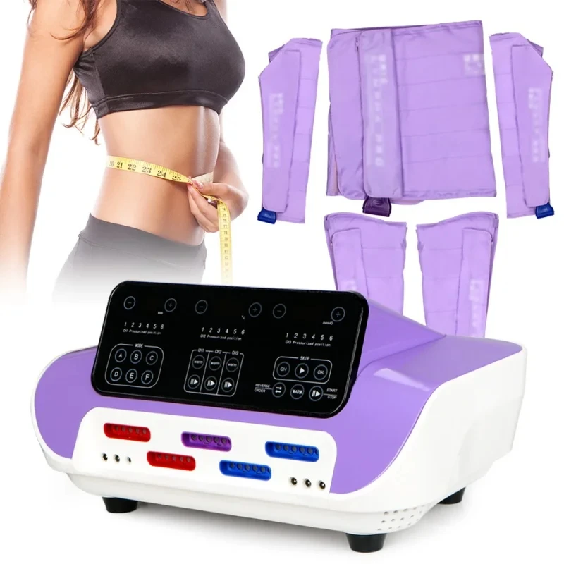 Portable Pressotherapy Air New Tech Body Slimming Professional Healthy Pressotherapy Lymph Detox Device 2023