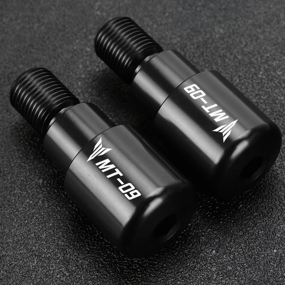 For YAMAHA MT-09 MT09 MT 09 TRACER GT 2014-2019 2020 2021 2022 2023 2024 Motorcycle Bar End Caps CNC Handlebar Grips Handle End