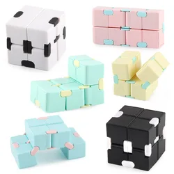 Infinity Cube Square Puzzle Toys Relieve Stress Fun Hand Game Four Corner Maze Toys Children Adult Decompression Magic fidget