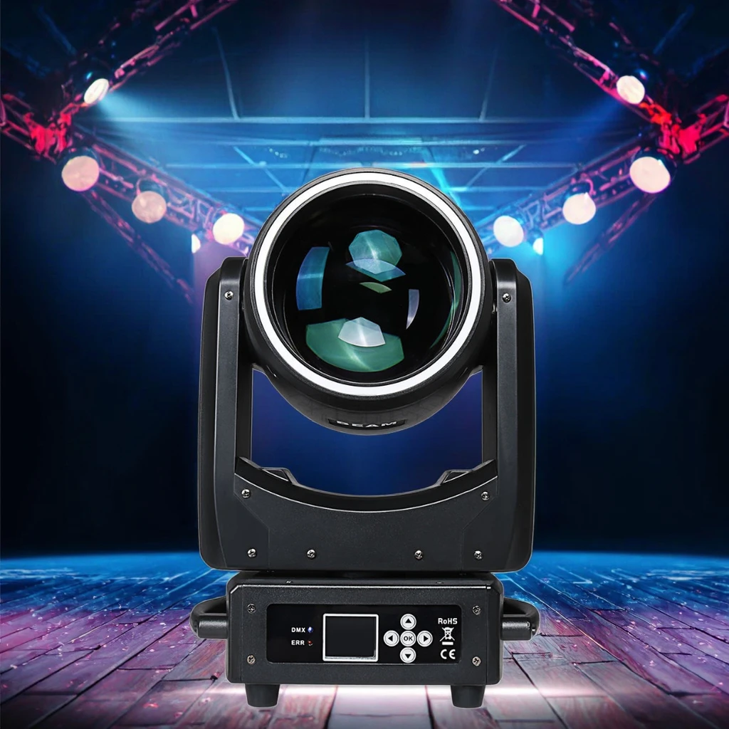 400W RGBW LED Cob IP33 Rated Ra90 CRI Moving Head Stage Light DMX512 Control Aluminum Alloy for Weddings Parties Discos