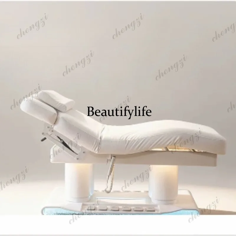 A114 Electric Beauty Bed Foot Control Lifting Beauty Salon Special Heating Physiotherapy Health SPA Load-bearing and durable