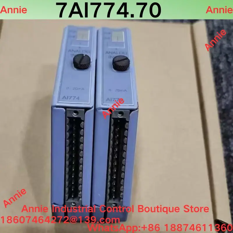98 new analog input module 7AI774.70
