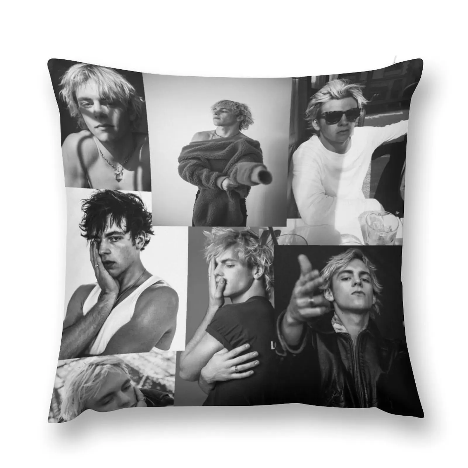 

Ross Lynch Collage Throw Pillow Sofa Cushion Bed pillowcases pillow