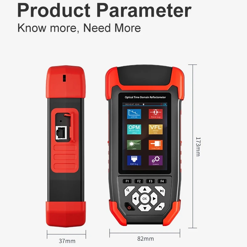 NOYAFA NF-981 8in1 جهاز اختبار الألياف البصرية OTDR مقياس الطاقة الضوئية كاشف الأخطاء مع OPM VFL OLS خريطة الحدث كابل إيثرنت متعدد
