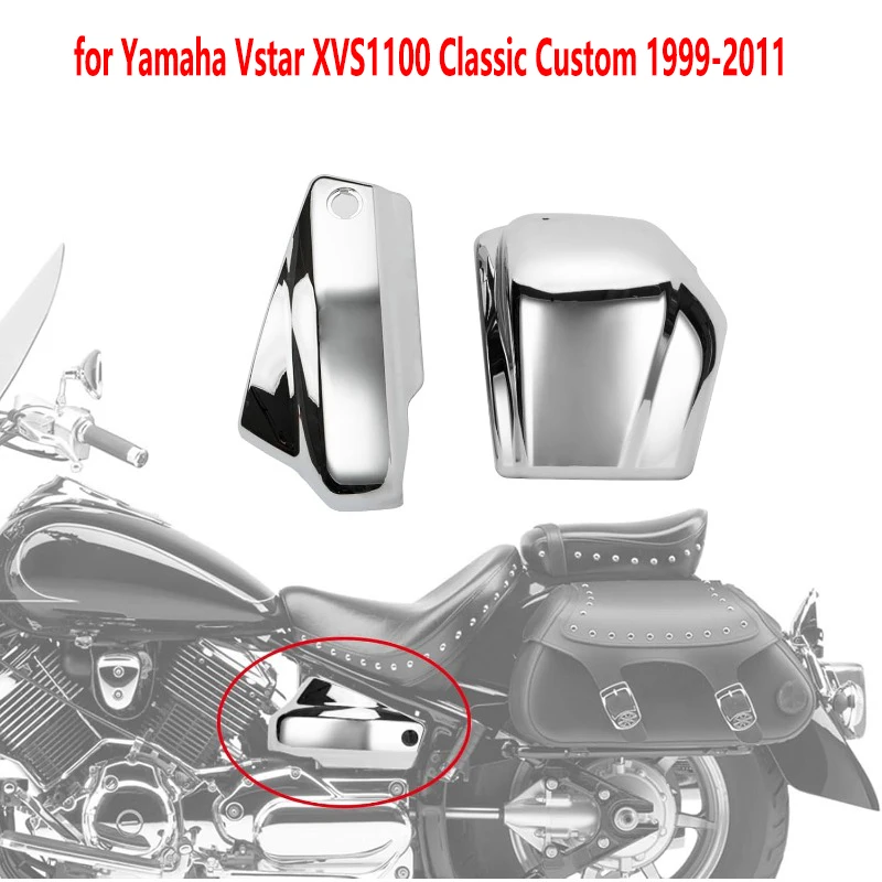 

Motorcycle Left & Right Battery Side Cover for Yamaha Vstar XVS1100 Classic Custom 1999-2011 Motobike accessorie Body side cover