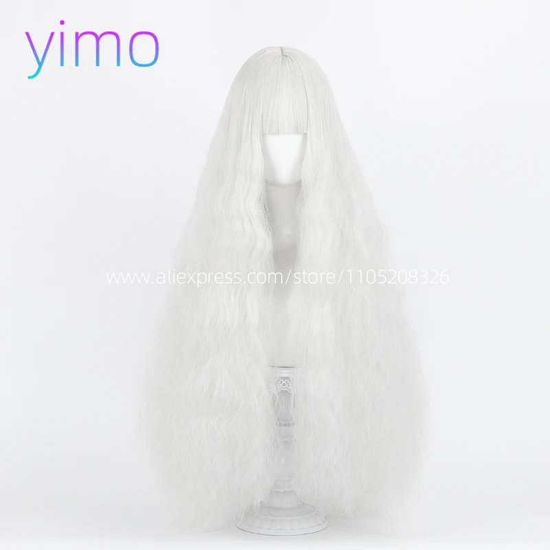 전체 머리 세트를 위한 매우 긴 곱슬 양모로 만든 녹색 가발; 숲 속에서 롤리타 긴 곱슬머리 사진 촬영; 코스프레