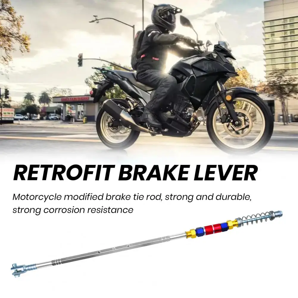 High Performance Motorcycle Accessories Aluminum Alloy Motorcycle Brake Lever 49.5cm Brake Pull Rod for Lc135 for Enhanced