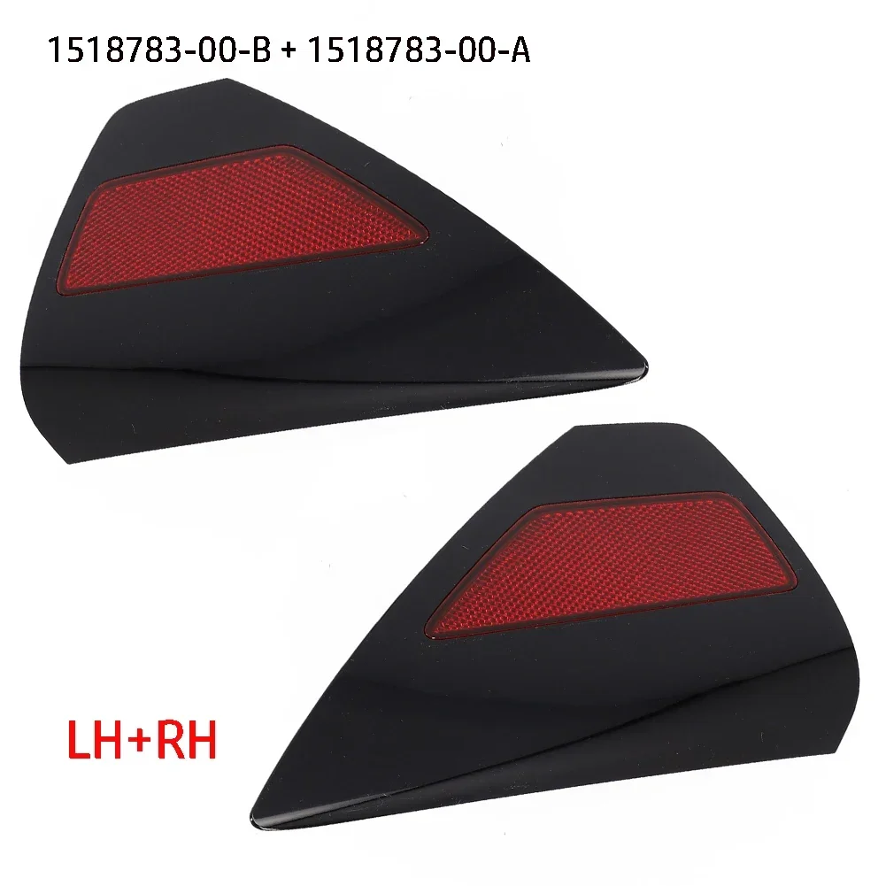 

2PCS Vehicle Rear LH&Rh Quarter Panel Reflector ABS Light For Tesla Model 3 2017-2023/Model Y2020-2023 1518783-00-A