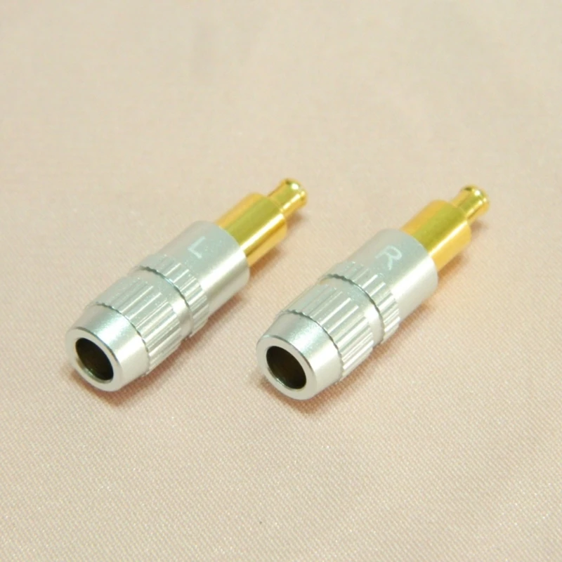 Plugue fone ouvido para plugues MMCX Pin Plug para fones ouvido MSR7B ESW750 770H 990H