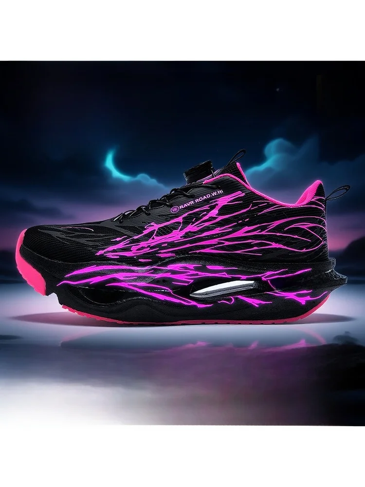 超軽量カーボンプレートランニングシューズ-ティーンエイジャーと子供向け-スポーツ競技用シューズ-通気性メッシュ-アップグレードバージョン-2026