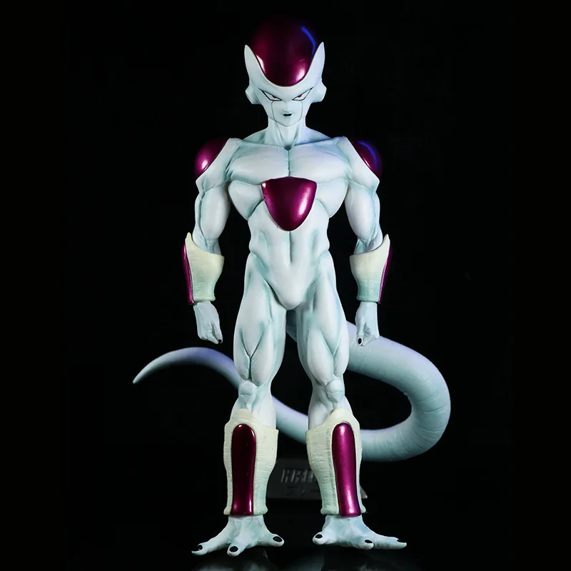 

29cm Bandai New Dragon Ball Z Anime Figure GK Frieza Final Form Part Replacement PVC Action Collection Model Boy Gifts color box