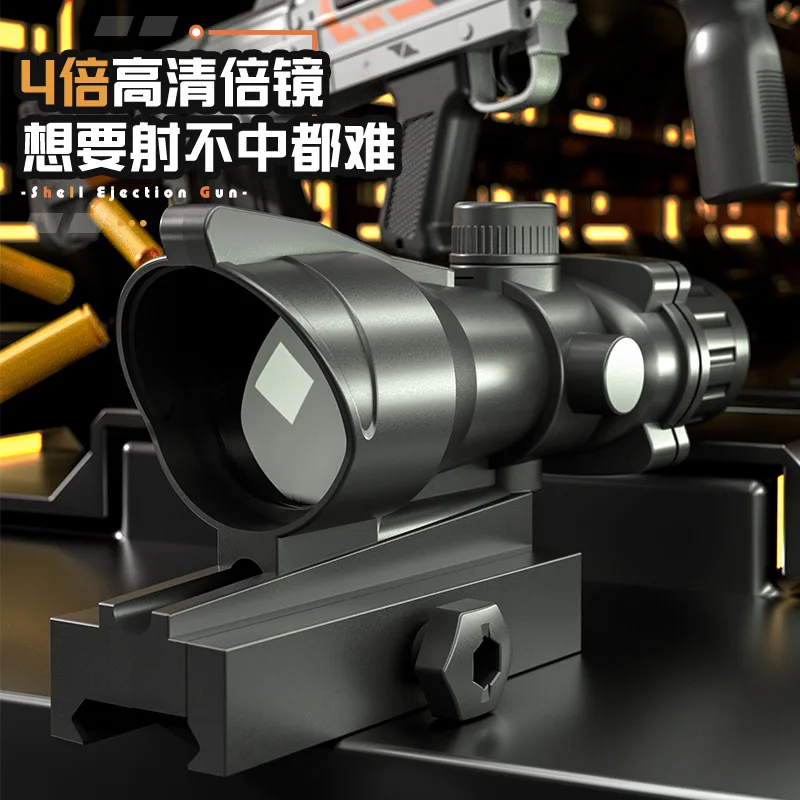 GROZA Soft Bullet Fucile d'assalto Modello di tiro Pistola giocattolo maschile a ripetizione elettrica