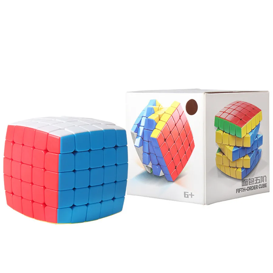 Shengshou Pillowed 2x2 3x3 4x4 5x5 Magic Puzzle Cube Professional Sengso Bread Speed Cubo magico Speed Cube Educational Toys