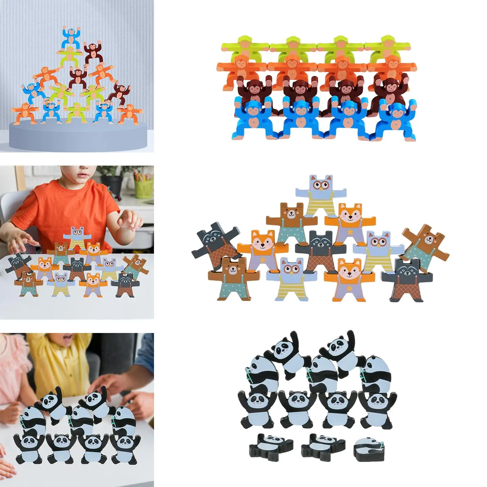 

Stacking Toys Games Balancing Games Parent Child Interaction for Adults