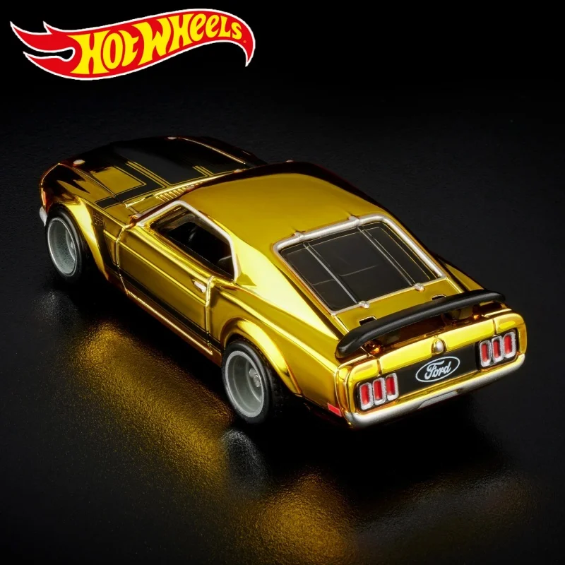 Hot Wheels – modèle de Simulation Rlc 1/64 Ford Mustang Boss 302, jouet de voiture, cadeaux de vacances, objets de collection, ornements de bureau, nouvelle collection