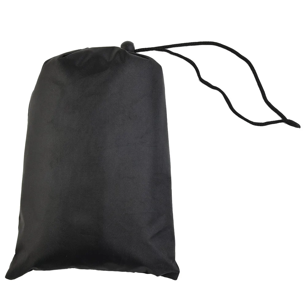 Outdoor Pool Cover Pool Cleaner Cover Protective Pool Cover Perfect Fit Residential Use Storage Bag Included Black Color